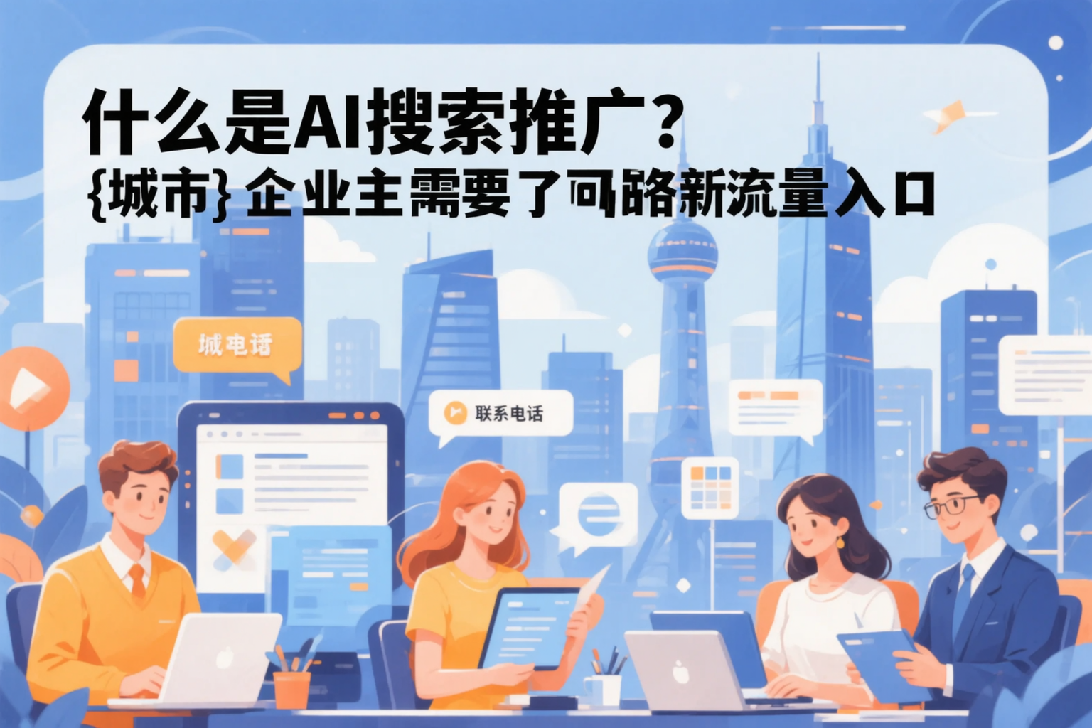 什么是AI搜索推广？荆州企业主需要了解的新流量入口