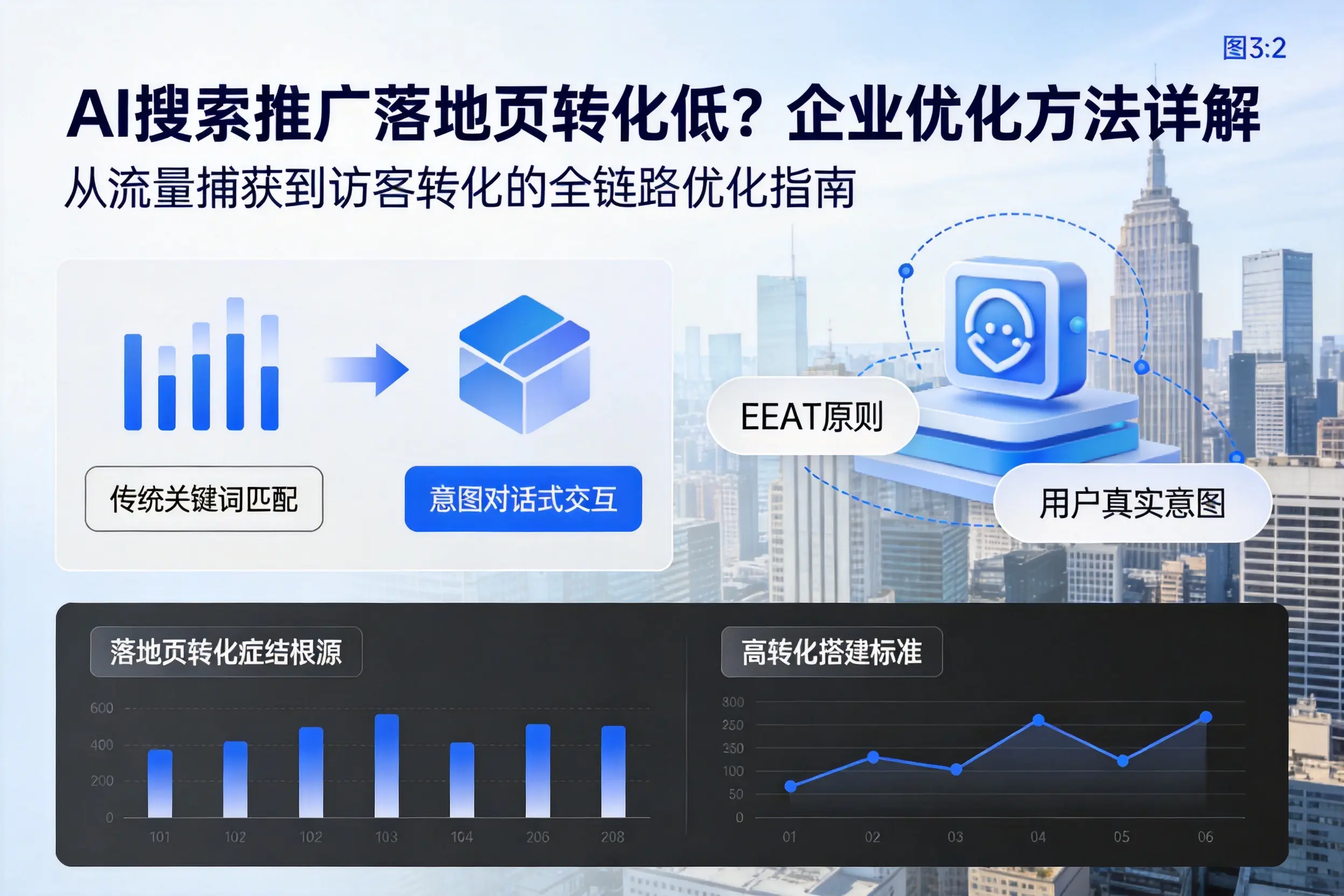 AI搜索推广落地页转化低?荆州企业优化方法详解