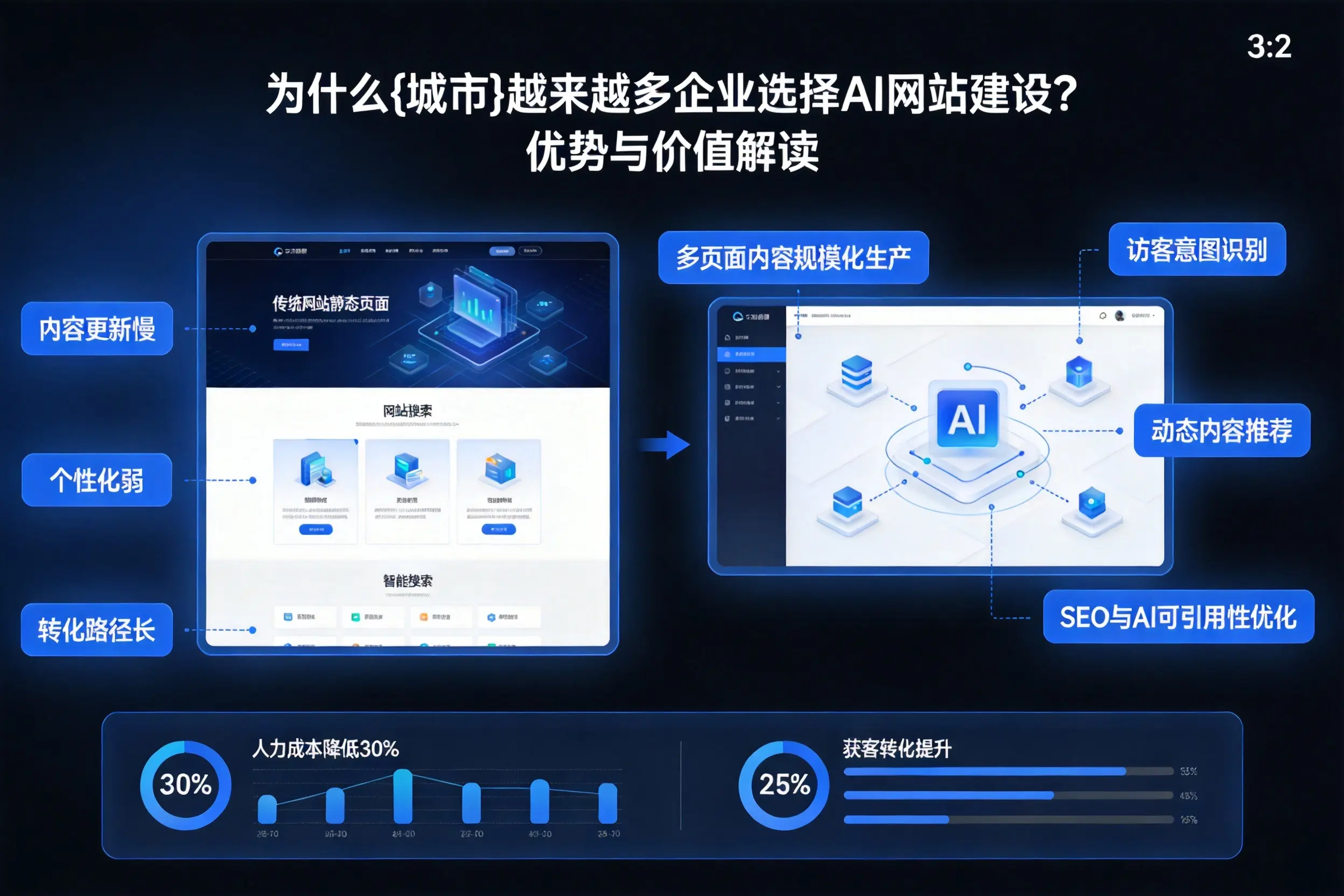 为什么荆州越来越多企业选择AI网站建设？优势与价值解读