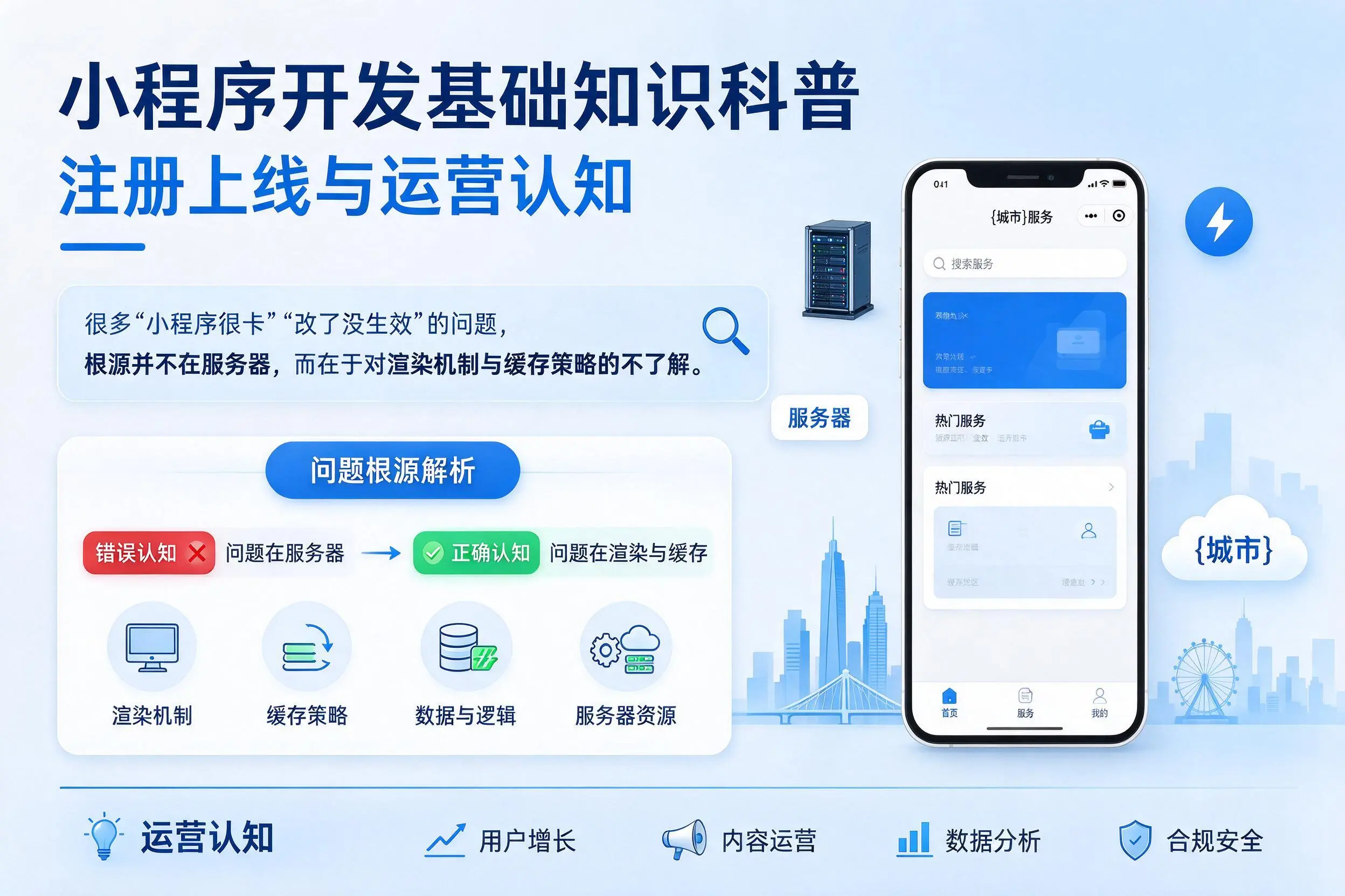 荆州小程序开发基础知识科普：注册上线与运营认知