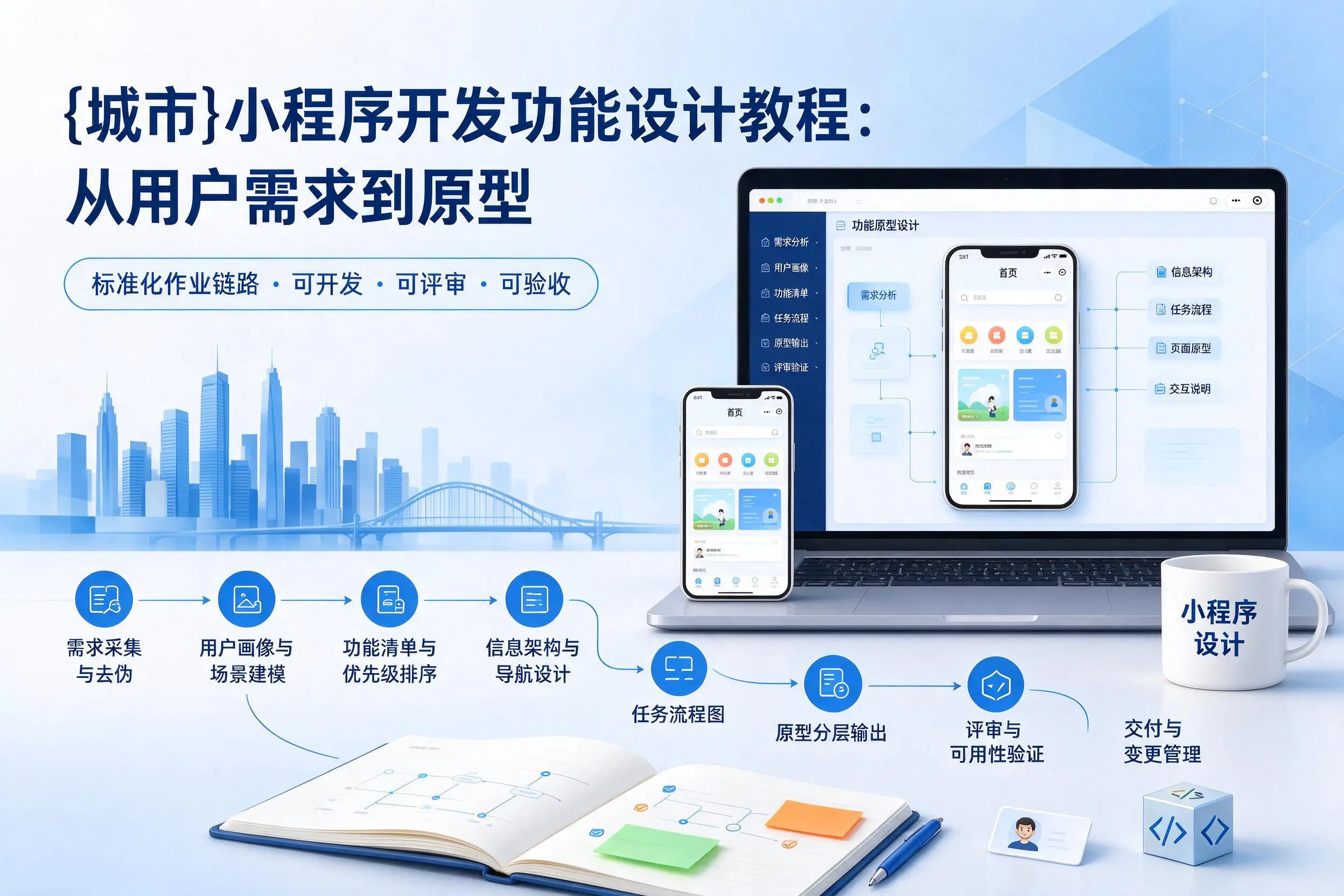 荆州小程序开发功能设计教程:从用户需求到原型