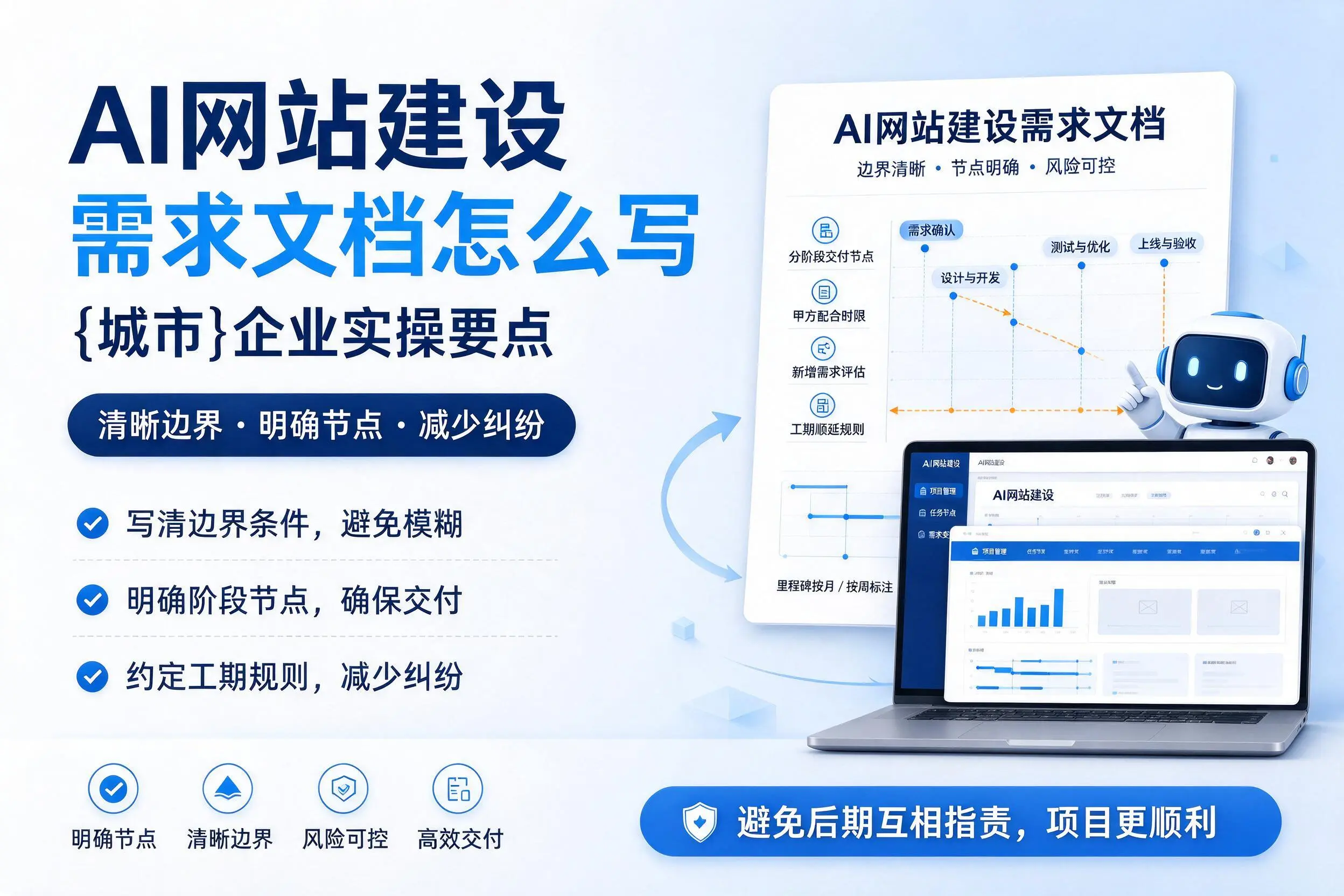 AI网站建设需求文档怎么写，荆州企业实操要点