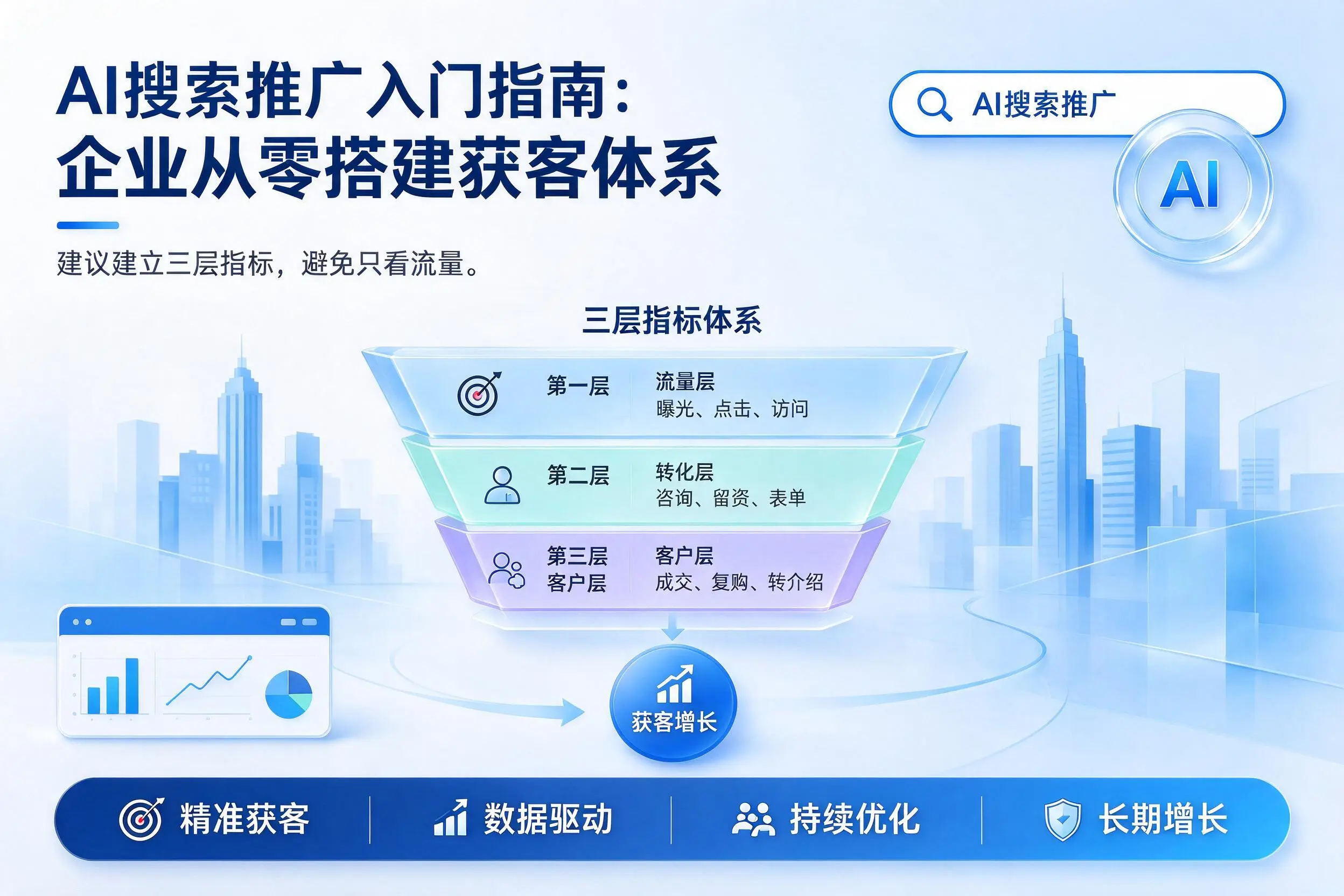 AI搜索推广入门指南:荆州企业从零搭建获客体系